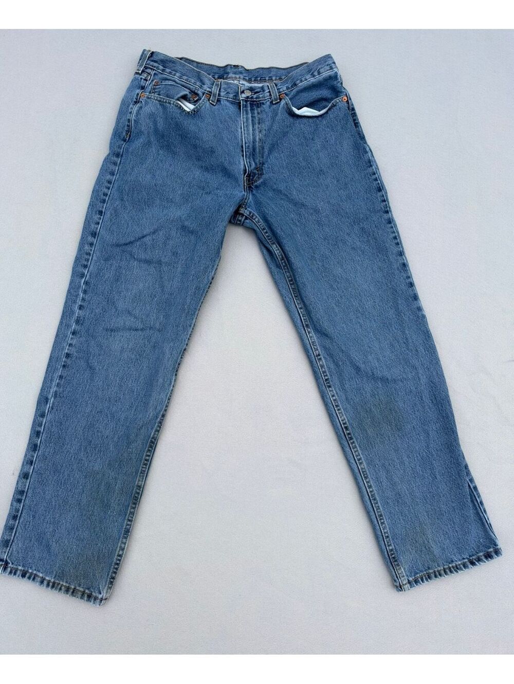Levi's 550 Relaxed Fit Jeans Mens 36x32 Blue Denim 100% Cotton Red Tab